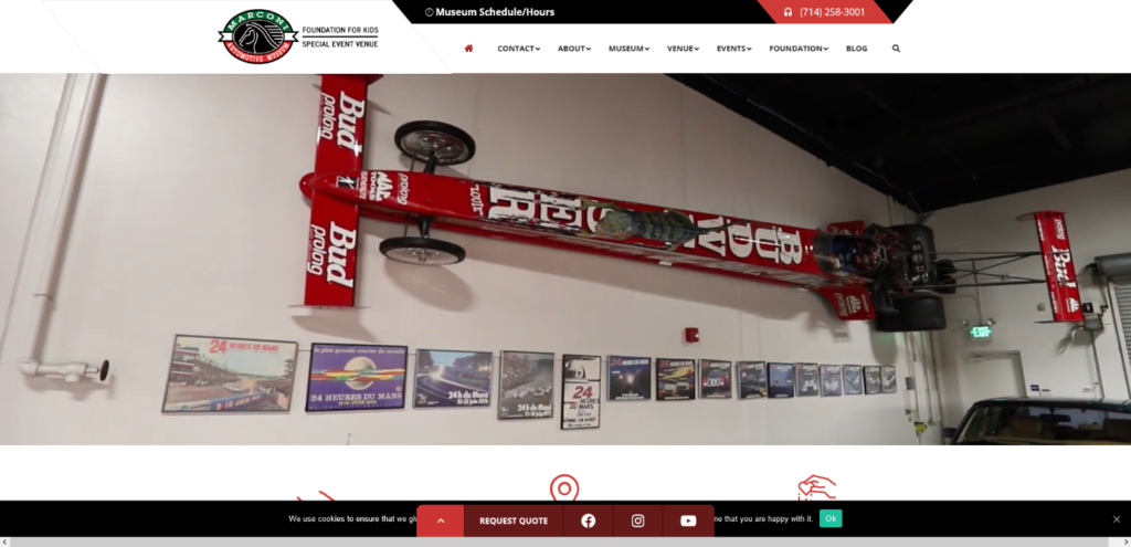 Screenshot 2021-11-30 at 15-28-15 Marconi Automotive Museum Orange County Event Venue