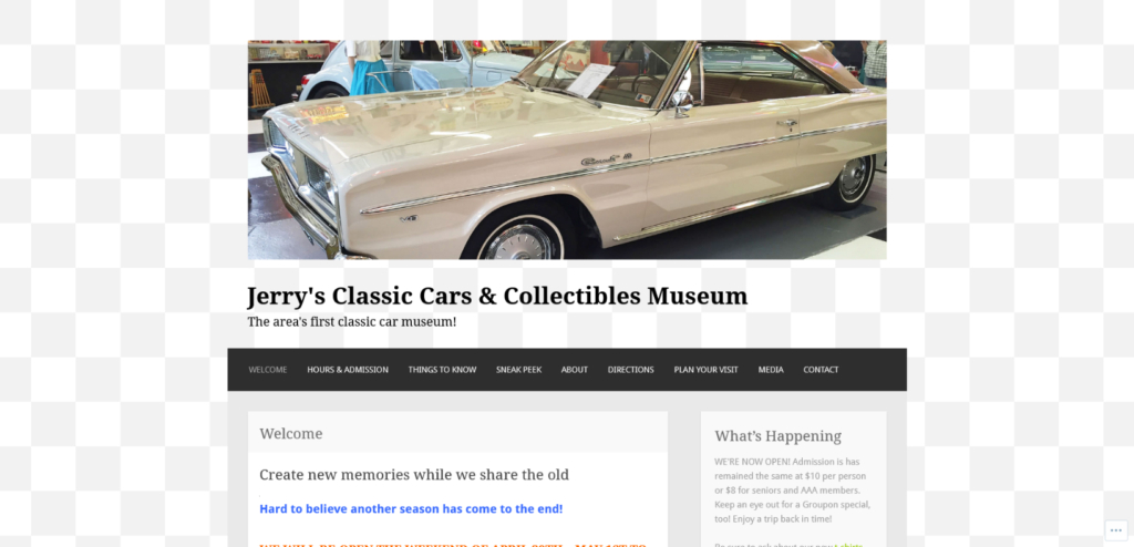 Screenshot 2021-12-05 at 10-58-37 Jerry’s Classic Cars Collectibles Museum