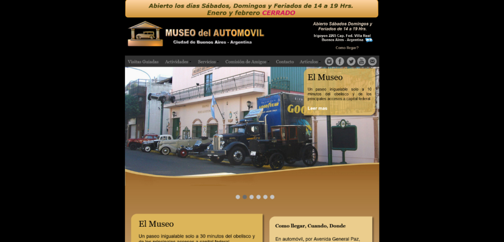 Screenshot 2021-12-06 at 16-03-07 Fundación Museo del Automóvil – Fundación Museo del Automóvil
