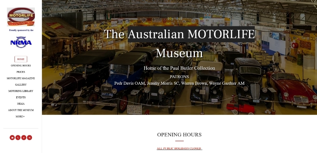 Screenshot 2022-02-10 at 14-51-54 The Australian Motorlife Museum – The Australian MOTORLIFE Museum