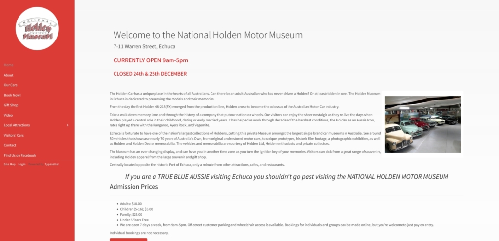 Screenshot 2022-02-10 at 15-20-33 Home – National Holden Motor Museum