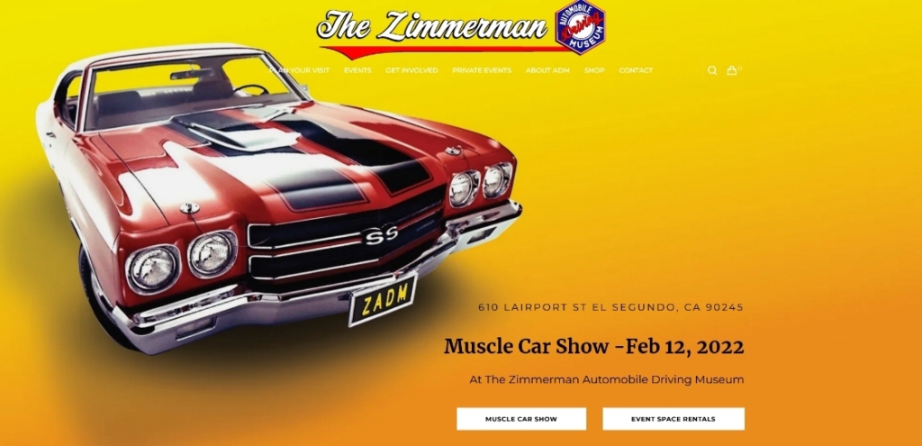 Screenshot 2022-02-12 at 05-57-32 The Zimmerman Automobile Driving Museum – Classic Car Venue Rental