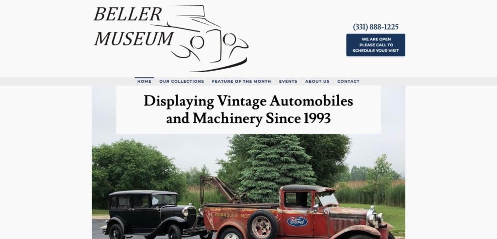 Screenshot 2022-02-12 at 06-41-35 Car Museum Romeoville, IL – The Beller Museum