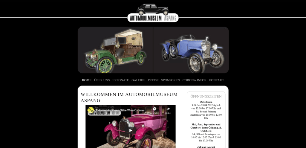 Screenshot 2022-04-01 at 17-07-40 Willkommen – Automobilmuseum Aspang Markt