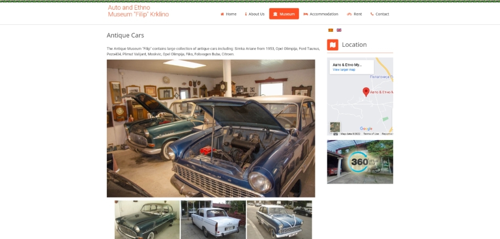 Screenshot 2022-07-04 at 08-33-19 Antique Cars – Auto and Ethno Museum Krklino