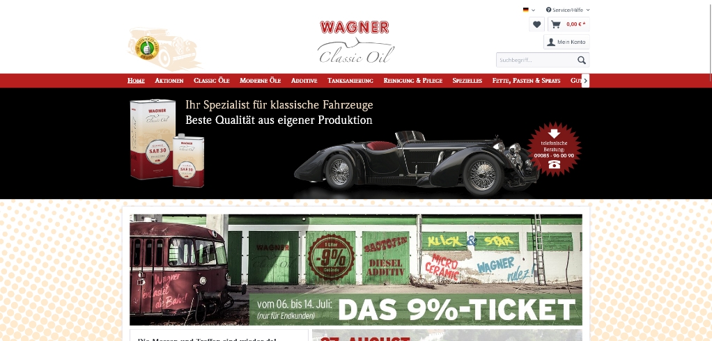 Wagner Classic Oil – Superclassics