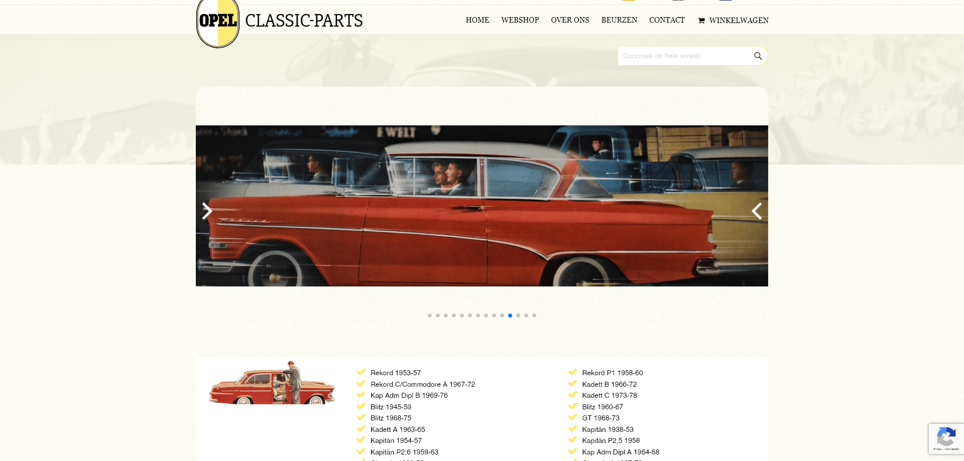 Opel Classic Parts
