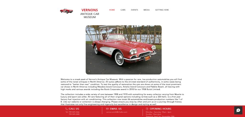 Screenshot 2023-05-02 at 11-52-04 Vernons Antique Car Museum – Classic Cars Antique Cars Vintage Cars