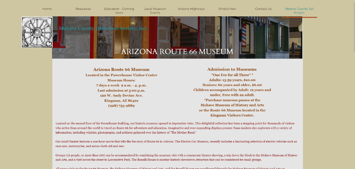 Arizona Route 66 Museum