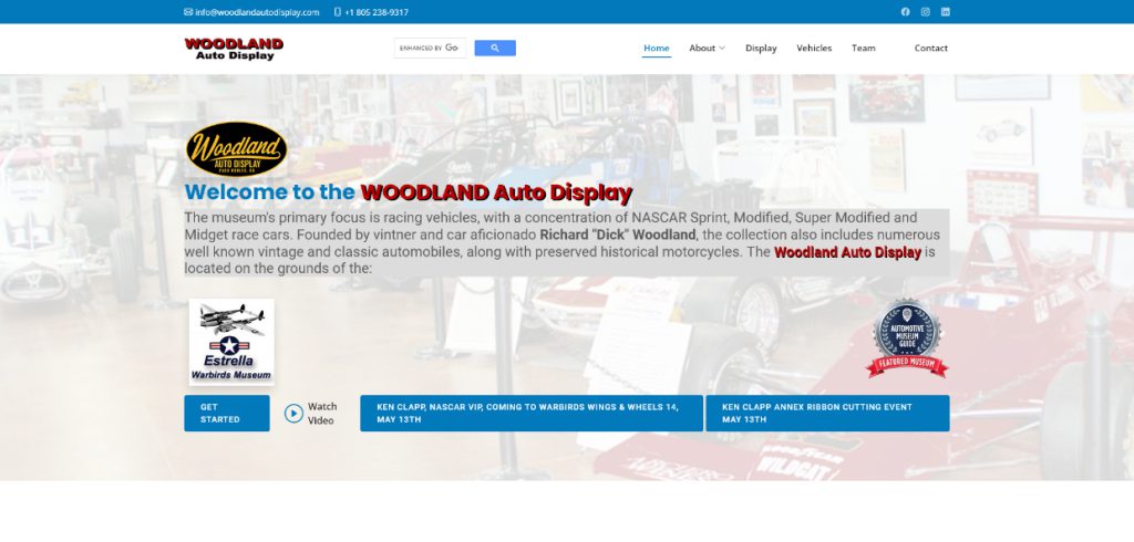 Screenshot 2023-05-04 at 09-06-08 Welcome to The Woodland Auto Display