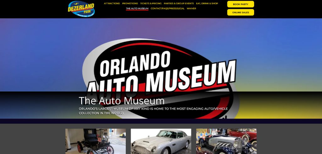 Screenshot 2023-05-09 at 09-03-02 Orlando » THE AUTO MUSEUM