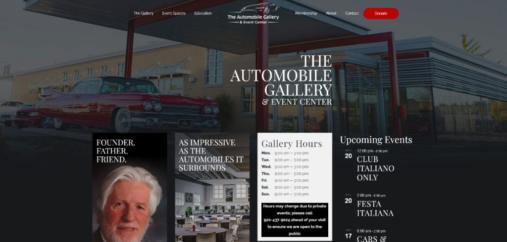 Screenshot 2023-05-10 at 13-38-06 The Automobile Gallery Green Bay WI – The Automobile is the Art