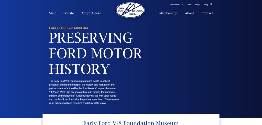 Screenshot 2023-05-12 at 10-14-11 Early Ford V-8 Foundation Museum Classic Car Museum