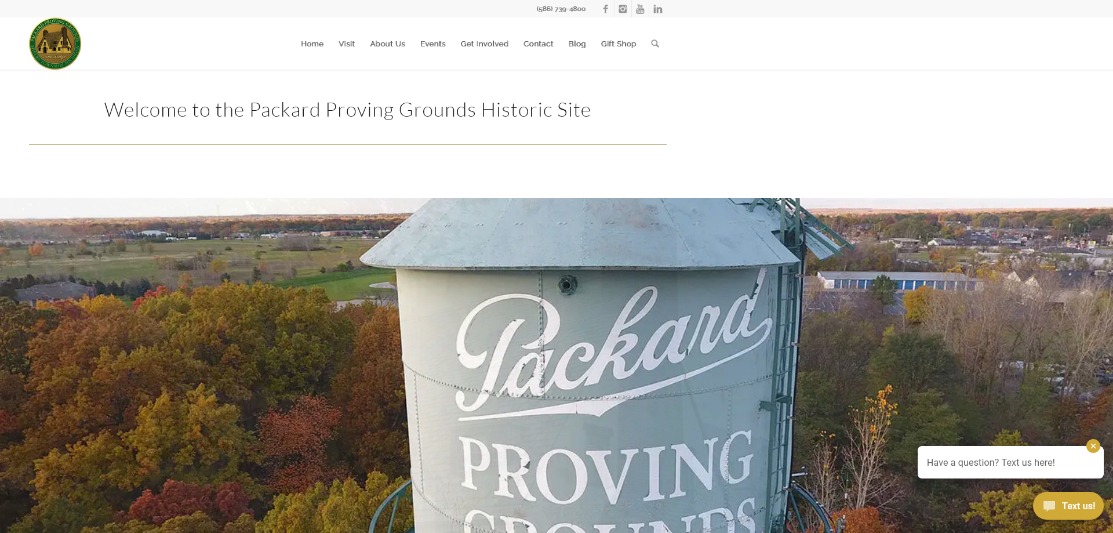 The Packard Proving Grounds Historic Site