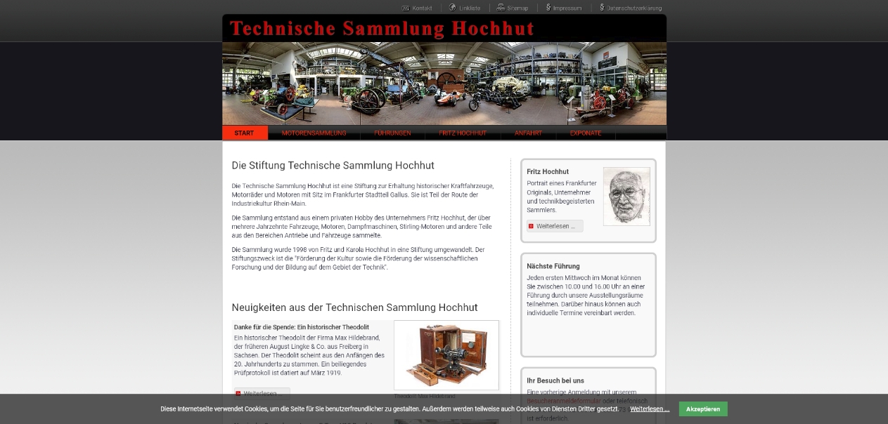 Technischen Sammlung Hochhut