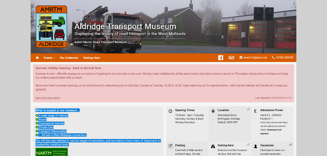 Aldridge Transport Museum