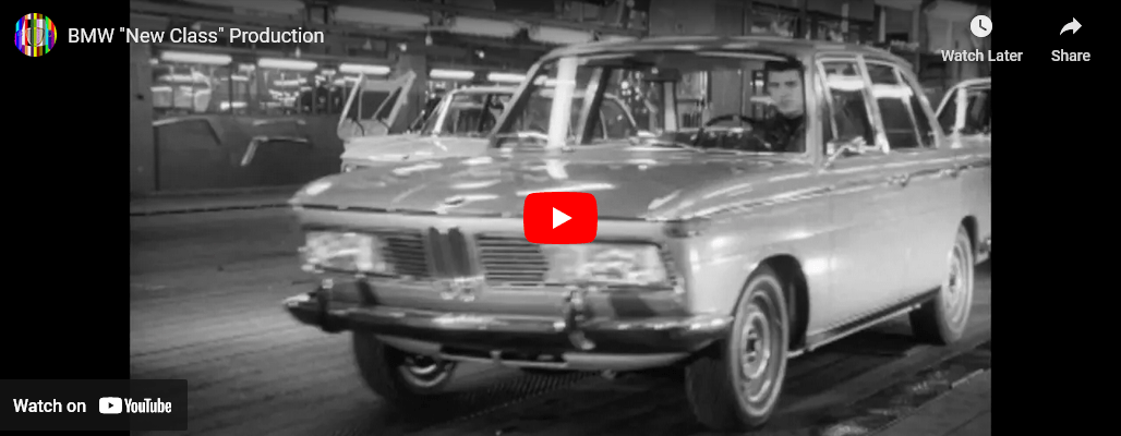 BMW New Class Production 1962 – 1972