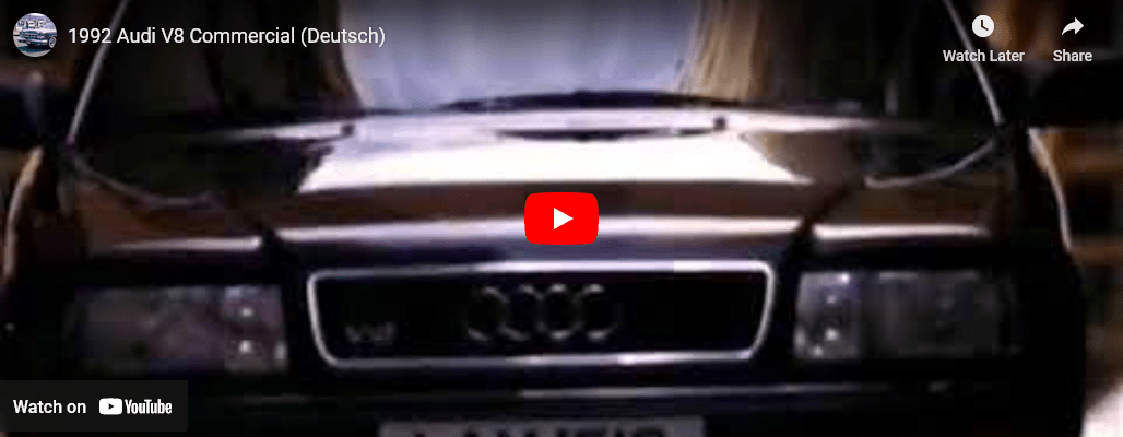 Audi V8 1988 – 1993