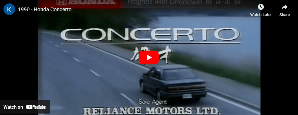 Honda Concerto 1988 – 1994