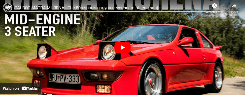 Screenshot 2023-11-13 at 15-46-13 Talbot Matra Murena 1980 – 1983 Found in Superclassics’ Classic car directory