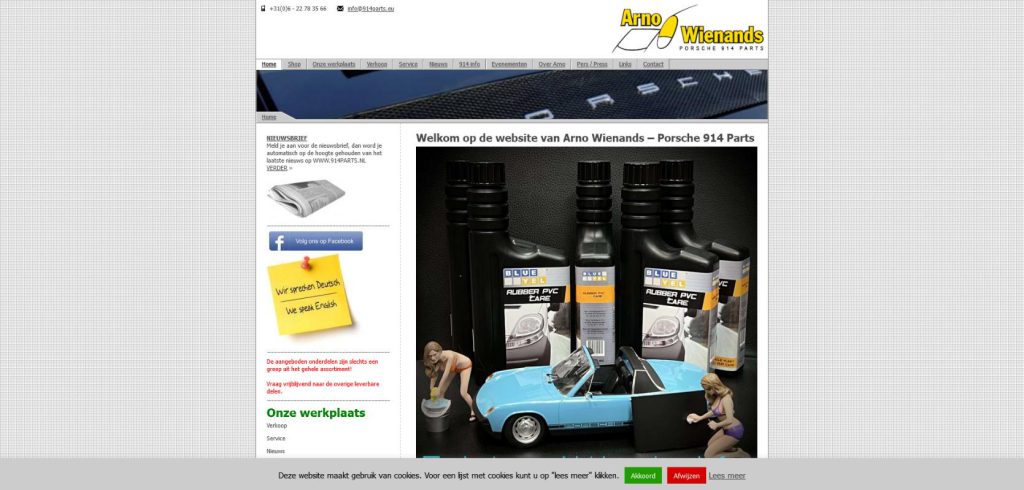 Screenshot 2023-12-08 at 09-23-56 914 Parts Arno Wienands Porsche 914 onderdelen