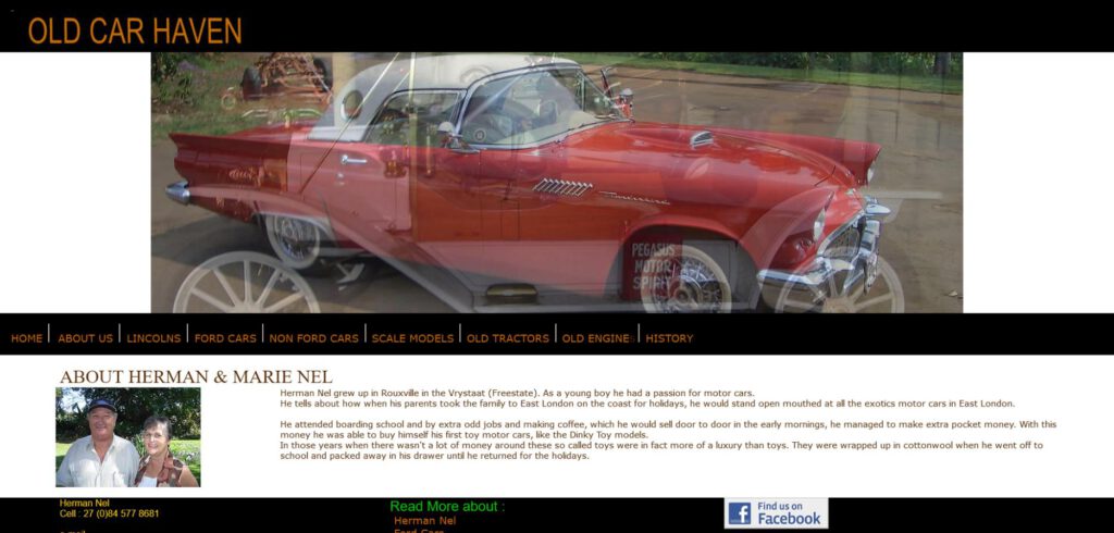 Screenshot 2024-01-30 at 15-27-51 Old Car Haven Home Page old Ford and vintage cars and engines