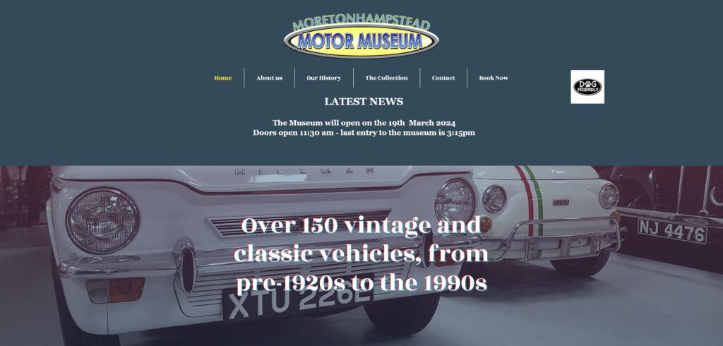 Screenshot 2024-02-14 at 10-10-03 Moretonhampstead Motor Museum motor museum Devon UK