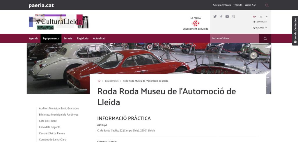 Screenshot 2024-02-21 at 06-45-32 Roda Roda Museu de l’Automoció de Lleida
