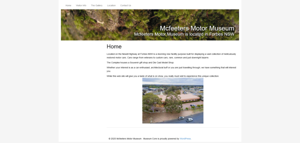 Screenshot 2025-02-04 at 11-01-37 Mcfeeters Motor Museum – Mcfeeters Motor Museum is located in Forbes NSW